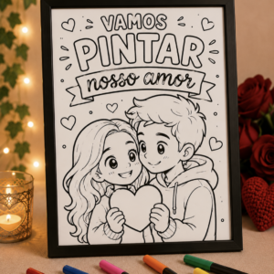 Quadro Personalizado de Desenho