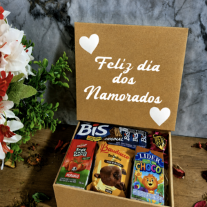 Caixa da Felicidade com Frase Personalizada