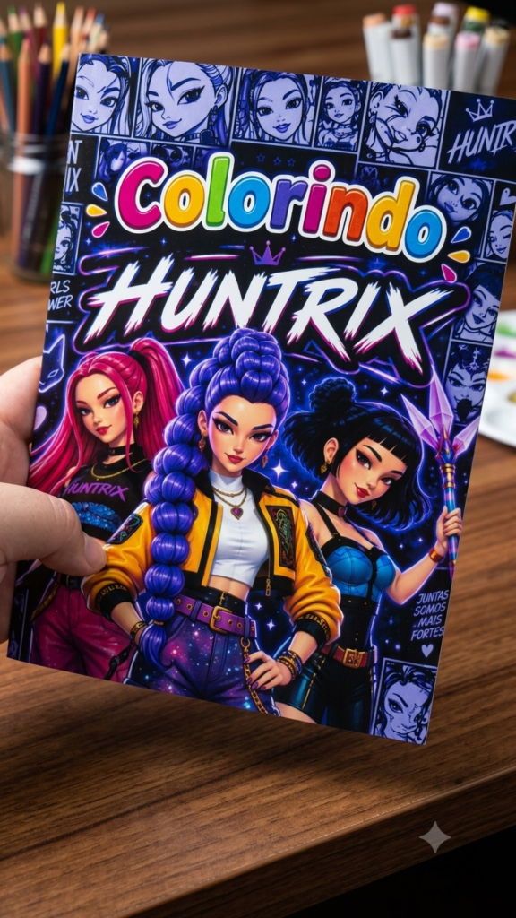 Livro de colorir temático
